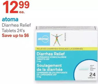 Guardian Pharmacy Atoma diarrhea relief tablets offer