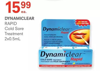 Guardian Pharmacy Dynamiclear rapid cold sore treatment offer