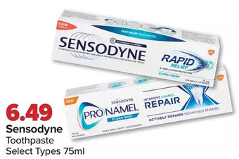 PharmaChoice Sensodyne toothpaste offer