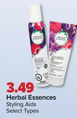 PharmaChoice Herbal essences styling aids offer