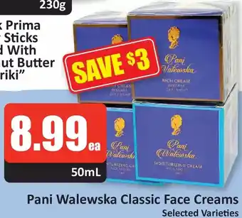 Starsky Pani walewska classic face creams offer