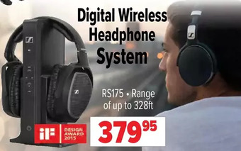 2001 Audio Video Sennheiser digital wireless headphone system offer