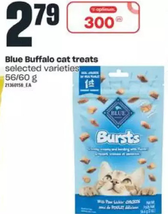 Independent Grocer Blue buffalo cat treats offer