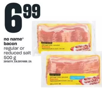 Independent Grocer No name bacon offer