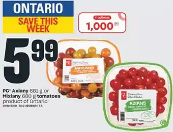 Independent Grocer Pc axiany or mixiany tomatoes offer