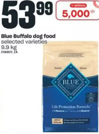 Independent Grocer Blue buffalo dog food offer