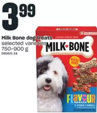 Independent Grocer Milk bone dog treats offer