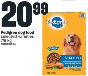 Independent Grocer Pedigree dog food offer