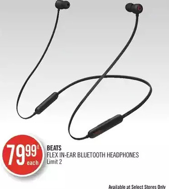 Shoppers Drug Mart Beats flex in-ear bluetooth headphones offer