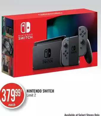 Shoppers Drug Mart Nintendo switch offer