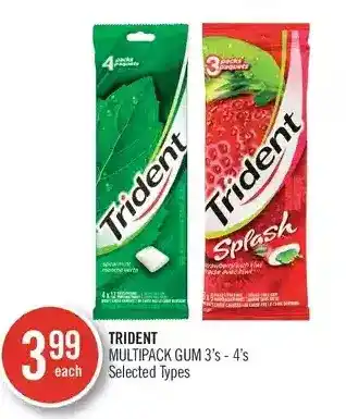 Shoppers Drug Mart Trident multipack gum offer