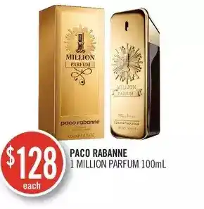 Shoppers Drug Mart Paco rabanne 1 million parfum offer