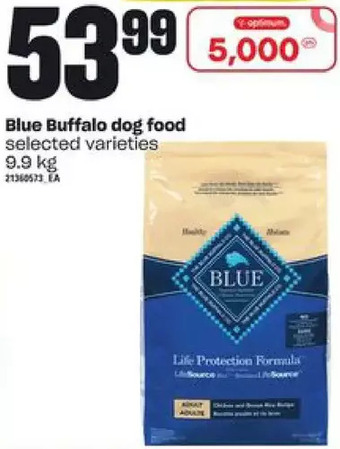 Zehrs Markets Blue buffalo dog food offer