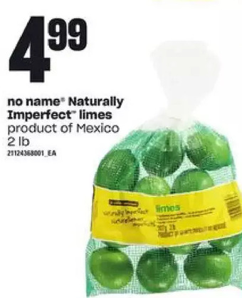 Zehrs Markets No name naturally imperfect limes offer