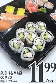 Al Premium Food Mart Sushi & maki combo offer