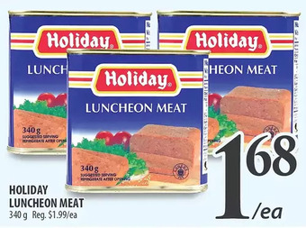Al Premium Food Mart Holiday luncheon meat offer