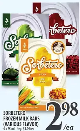 Al Premium Food Mart Sorbetero frozen milk bars offer