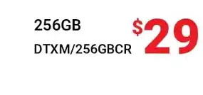 Visions Electronics Kingston datatraveler exodia m usb 3.2 flash drive. 256gb offer