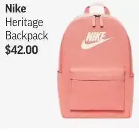 Sport Chek Nike heritage backpack offer