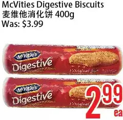 Bestco Food Mart Mcvities digestive biscuits offer