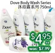 Ample Food Market Dove body wash series offer
