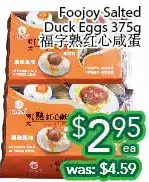 Ample Food Market Foojoy salted duck eggs offer