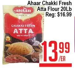 Skyland Foodmart Ahaar chakki fresh atta flour offer