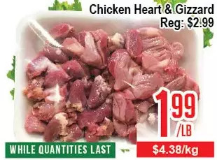 Skyland Foodmart Chicken heart & gizzard offer