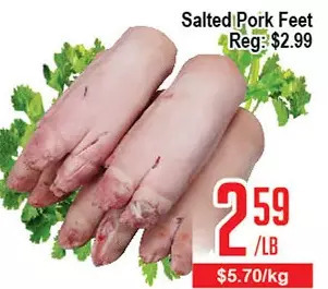 Skyland Foodmart Salted pork feet offer
