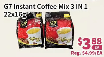 Blue Sky Supermarket G7 instant coffee mix 3 in 1 offer