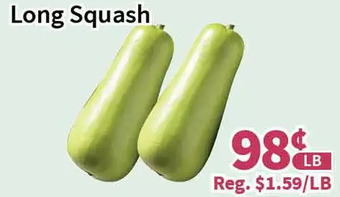 Blue Sky Supermarket Long squash offer