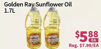Blue Sky Supermarket Golden ray sunflower oil offer