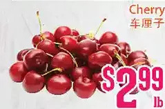 Grant's Foodmart Cherry offer