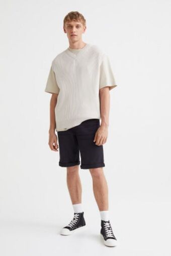 H&M Regular denim shorts offer
