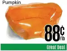 Nations Fresh Foods Pumpkin offer