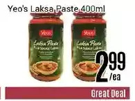 Nations Fresh Foods Yeo's laksa paste offer