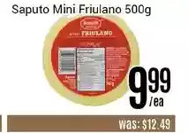 Nations Fresh Foods Saputo mini friulano offer