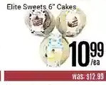 Nations Fresh Foods Elite sweets 6" cakes offer