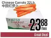 Nations Fresh Foods Chinese carrots offer