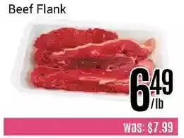 Nations Fresh Foods Beef flank offer