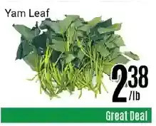 Nations Fresh Foods Yam leaf offer