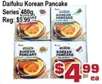 Top Food Supermarket Daifuku Korean Pancake Series 480g offer
