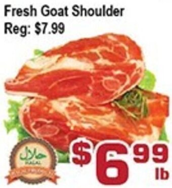 Top Food Supermarket Fresh Goat Shoulder offer