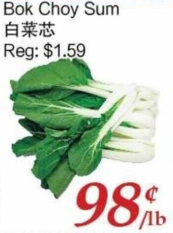 Tone Tai Supermarket Bok Choy Sum offer