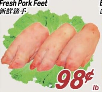 Seasons Foodmart Fresh Pork Feet offer