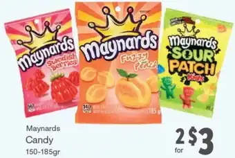 Quality Foods Maynards Candy offer