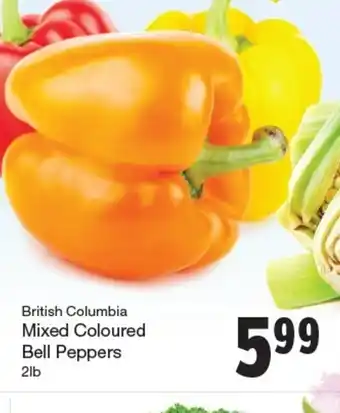 Quality Foods Mixed Coloured Bell Peppers offer