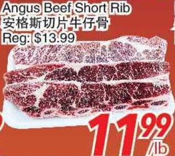 Foody World Angus Beef Short Rib offer