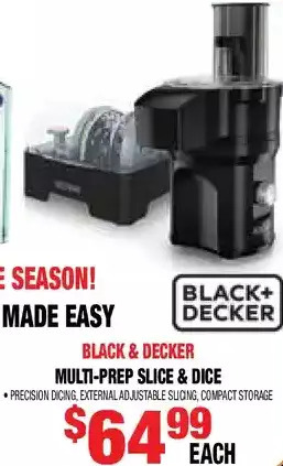 Len's Mill Stores Black & decker multi-prep slice & dice offer