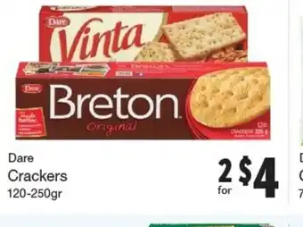 Quality Foods Crackers offer